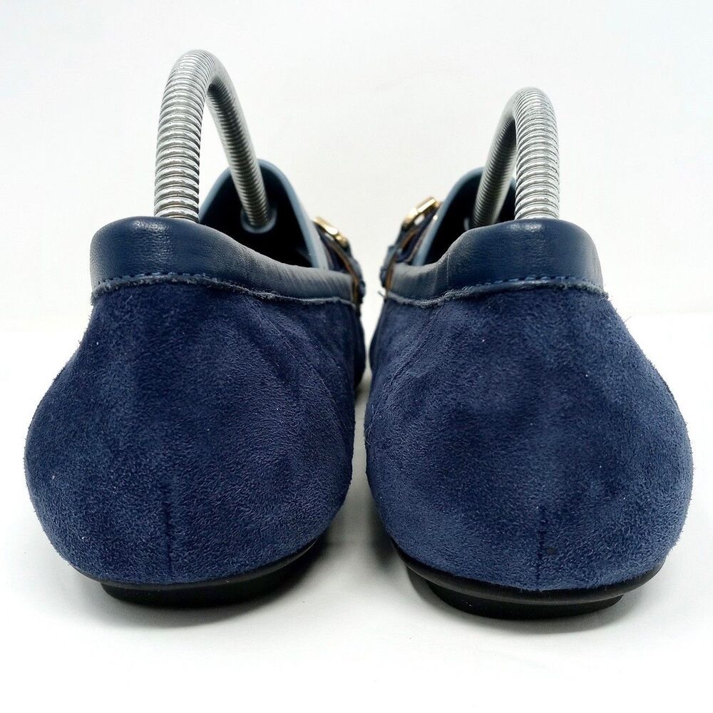 Vionic Kenya Suede Loafers Women's Size 7.5 Horsebit Orthotic Driving Shoes - Picture 5 of 10